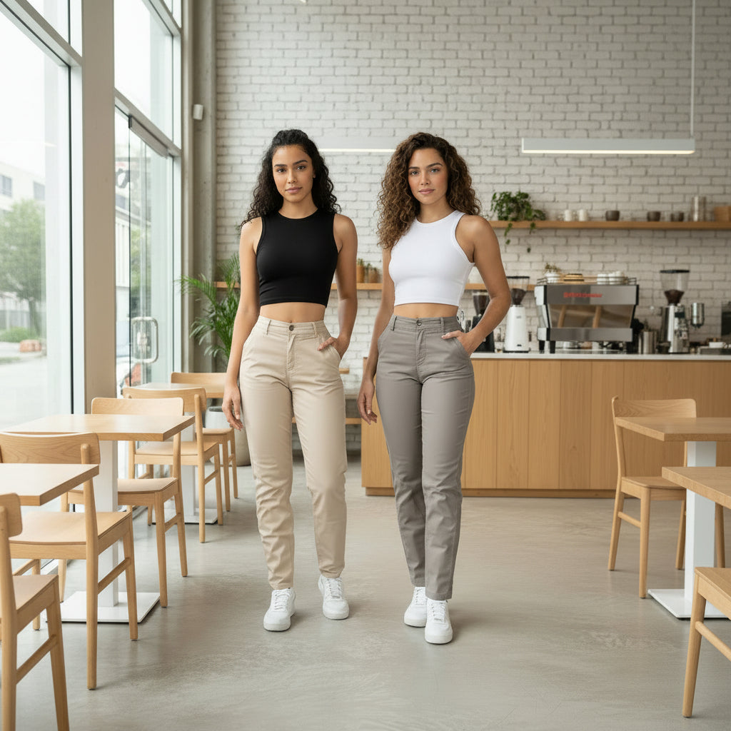 Pack Mom Dril Color 2 Unidades