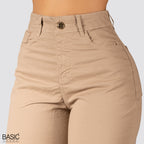 Pack Mom Flare Mujer Color (Marrón-Camel ) 2 Unidades