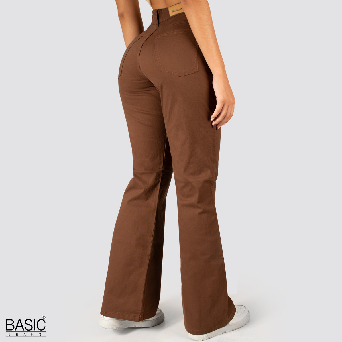 Pack Mom Flare Mujer Color (Marrón-Camel ) 2 Unidades