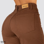 Pack Mom Flare Mujer Color (Marrón-Camel ) 2 Unidades