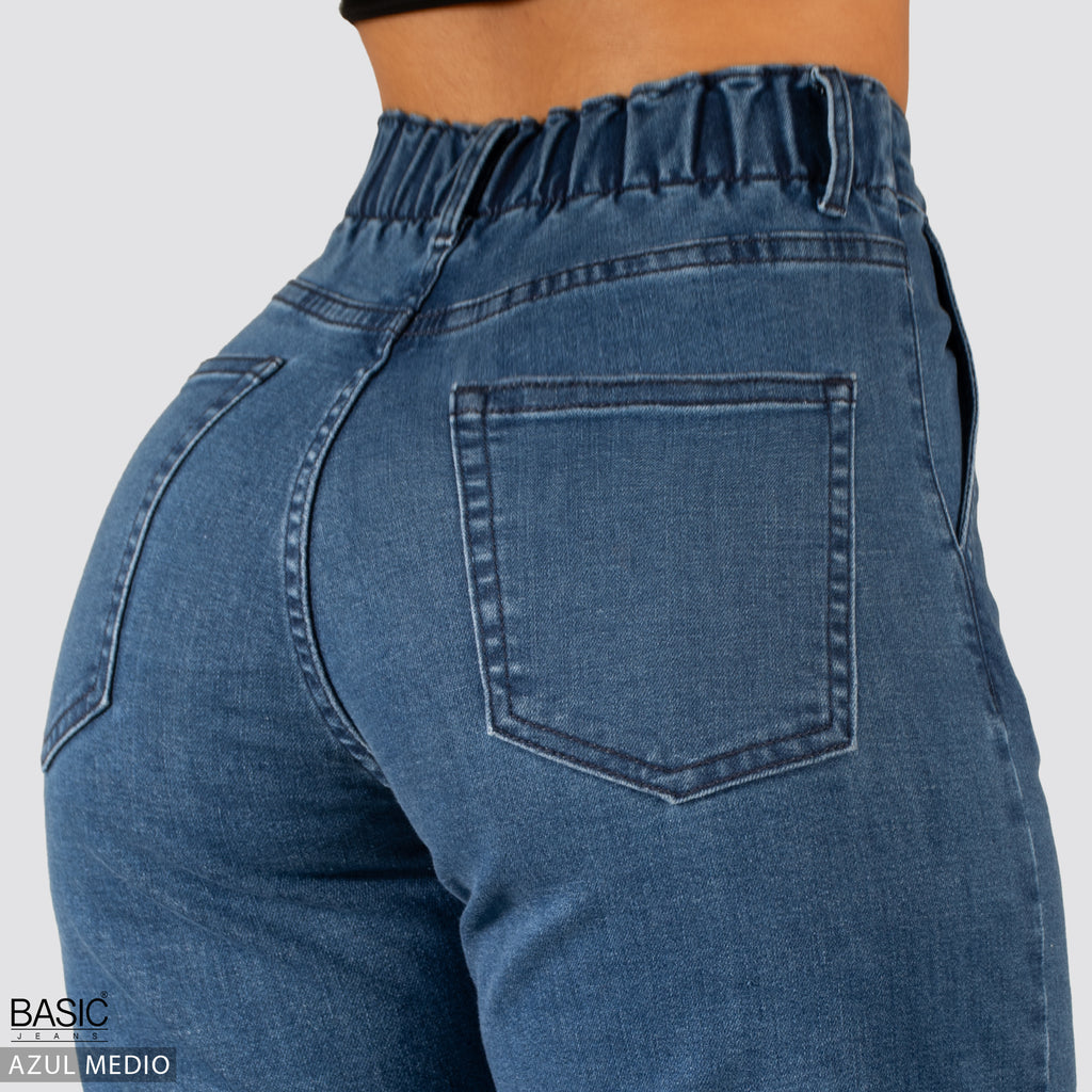 Pack Mom Fit Mujer Denim 2 Unidades