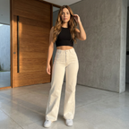 Pack Mom Flare Mujer Color (cafe-marfil) 2 Unidades